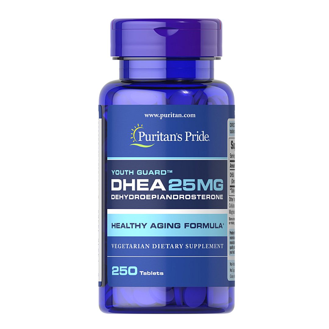 Puritan's Pride DHEA 25mg 250 Tablets Puritan's Pride DHEA 25mg 250 Tablets
